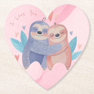 Porta-copo De Papel Dia de os namorados