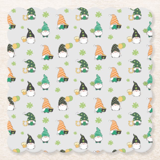 Porta-copo De Papel Dia de São Patrício  (Frente)