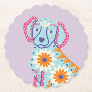 Porta-copo De Papel Dia do Cachorro do Açúcar da Porta copos de Papel