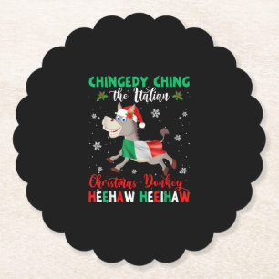 Porta-copo De Papel Dominick The Christmas Donkey-Italiana Donkey