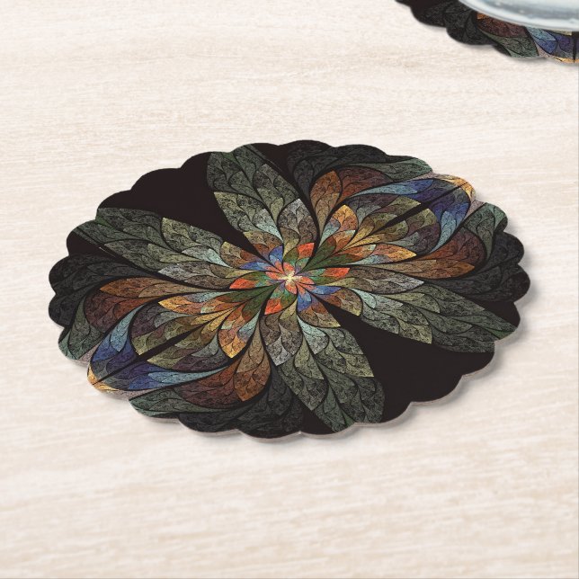 Porta-copo De Papel Dragonfly Abstrato (Angular)