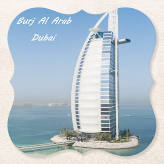 Porta-copo De Papel Dubai Burj Al Arab é um hotel luxuoso e icônico