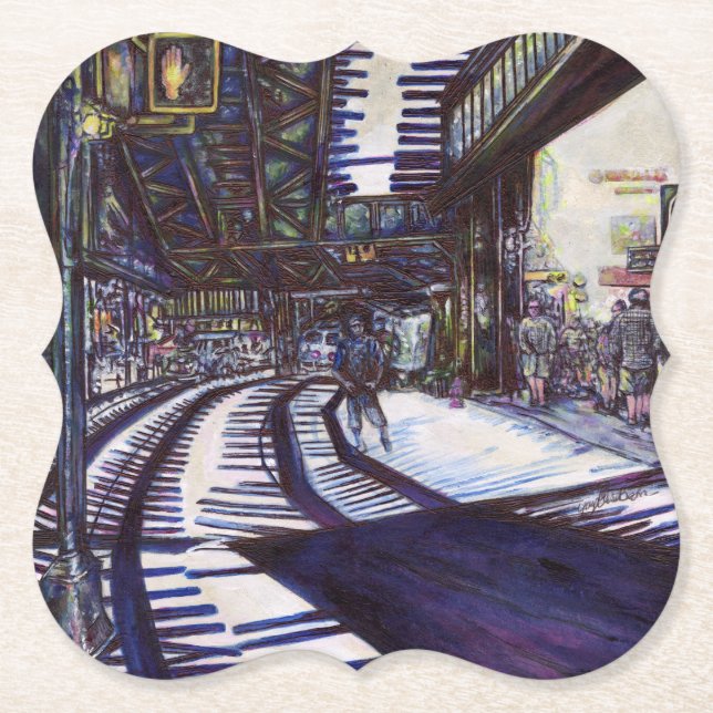 Porta-copo De Papel Dusting the Piano (Frente)