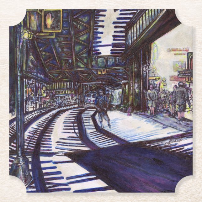 Porta-copo De Papel Dusting the Piano (Frente)