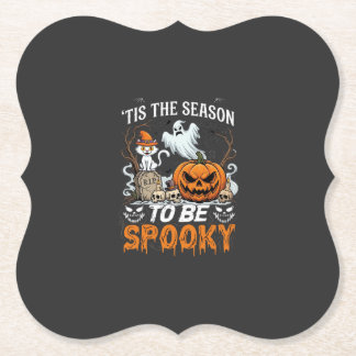Porta-copo De Papel É Temporada de Ser Assustador Abóbora de Halloween