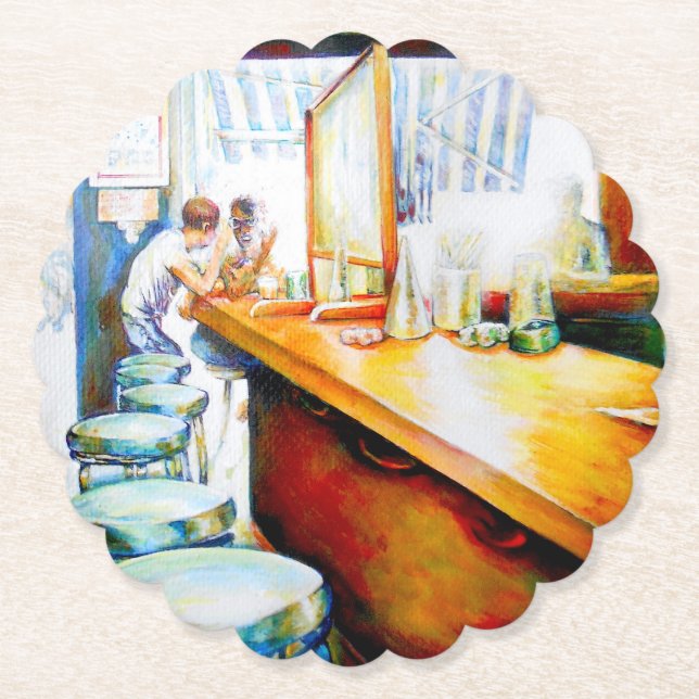 Porta-copo De Papel Emocional para motivar, lógica para justificar (Frente)