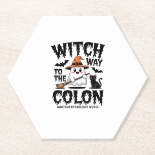 Porta-copo De Papel Endo Enfermeira Halloween Enfermeira Gastrointesti