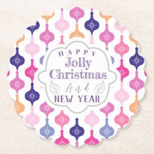 Porta-copo De Papel Enfeites de natal moderno