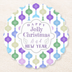 Porta-copo De Papel Enfeites de natal moderno