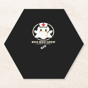 Porta-copo De Papel Enfermeira Fantasma da Tripulação Boo - Halloween