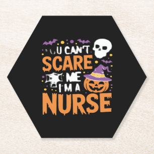 Porta-copo De Papel Enfermeira Halloween Bruxa Enfermeira Enfermeira E