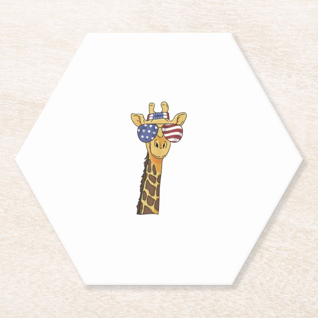 Porta-copo De Papel Engraçado 4 de julho Bandeira Patriótica dos EUA G (Frente)