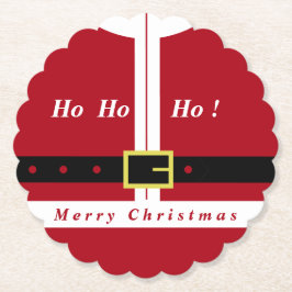 Porta-copo De Papel Engraçado Porta copos de Natal do Papai Noel