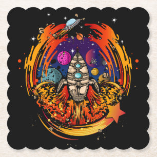 Porta-copo De Papel Espachante de Explosão