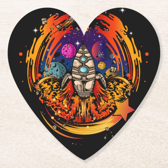 Porta-copo De Papel Espachante de Explosão (Frente)