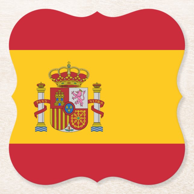 Porta-copo De Papel Espanha (espanhol) (Frente)