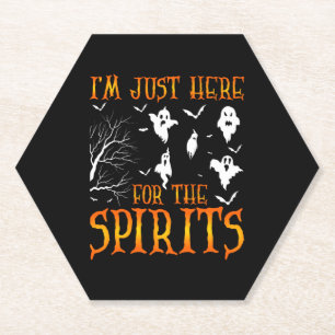 Porta-copo De Papel ESTOU AQUI PARA A CAMISA DE Halloween 2021