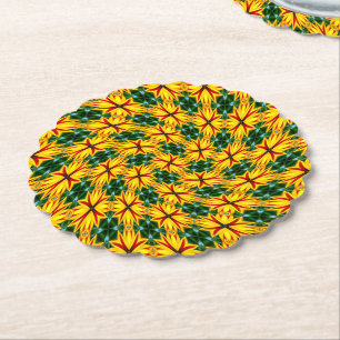 Porta-copo De Papel Eu Gosto De Flores Únicas