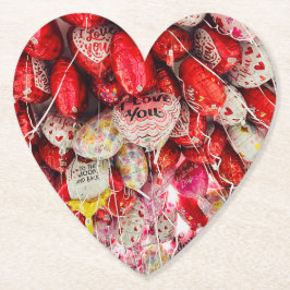 Porta-copo De Papel Eu Te Amo À Lua E De Volta