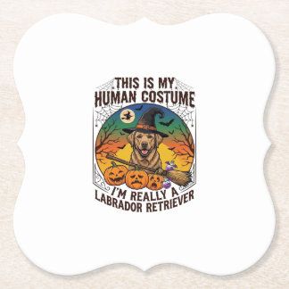 Porta-copo De Papel Fantasias de Labrador Retriever para Humanos Hallo