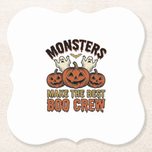 Porta-copo De Papel Fantasma de Halloween Abóbora Gravura Vintage Cami