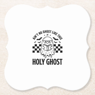 Porta-copo De Papel Fantasma de Halloween Espírito Santo Engraçado Vin