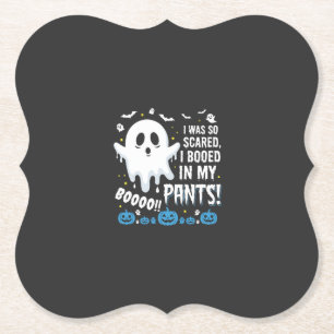 Porta-copo De Papel Fantasma de Halloween Eu Xinguei Meu Design de Cal