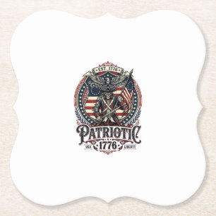 Porta-copo De Papel Fantasma Patriótico Patriota Horror Monstro Patrio