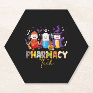 Porta-copo De Papel Farmacêutica Farmacêutica Engraçada Halloween