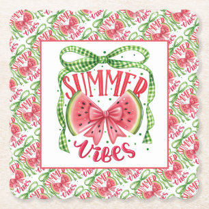 Porta-copo De Papel Fatia Doce do Verão