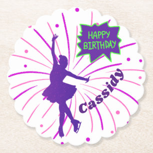 Porta-copo De Papel Feliz Aniversário da Figura Personalizada 