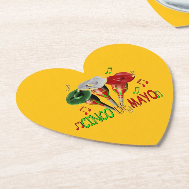 Porta-copo De Papel Feliz Cinco de Mayo (Angular)