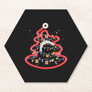 Porta-copo De Papel Feliz Funcionarios Médico de Natal