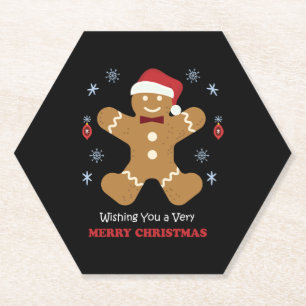 Porta-copo De Papel feliz natal