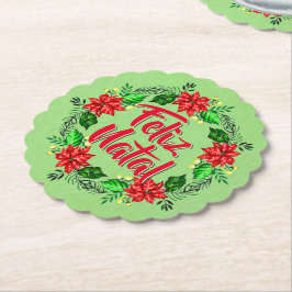 Porta-copo De Papel Feliz Natal Português Feliz Feliz Feliz Natal Feli