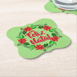 Porta-copo De Papel Feliz Natal Português Feliz Feliz Feliz Natal Feli