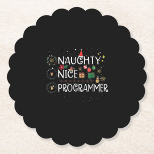 Porta-copo De Papel Feliz Natal Programador malvado