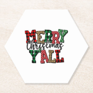 Porta-copo De Papel Feliz Natal Y - Natal perfeito