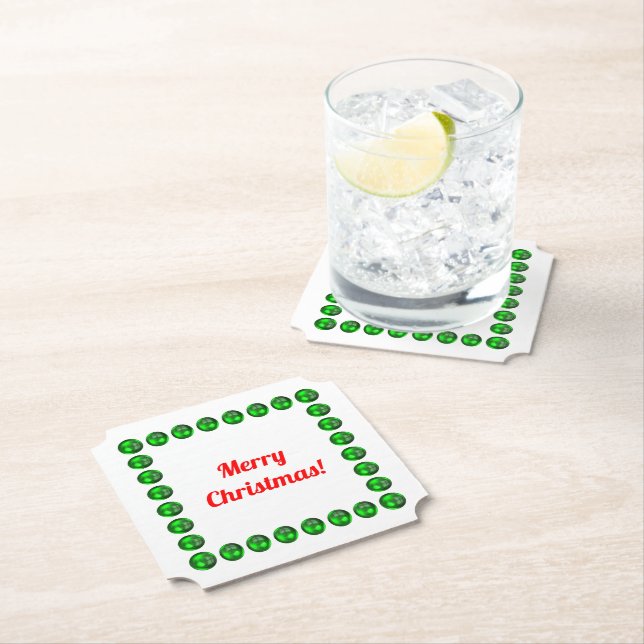 Porta-copo De Papel Feliz Porta copos de Natal (Insitu)