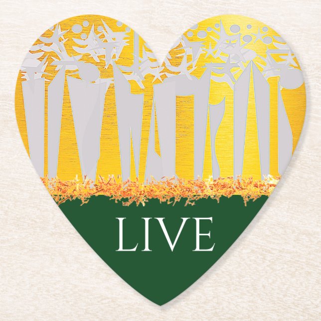 PORTA-COPO DE PAPEL FÉRIAS NO PARQUE CENTRAL! :) (Frente)