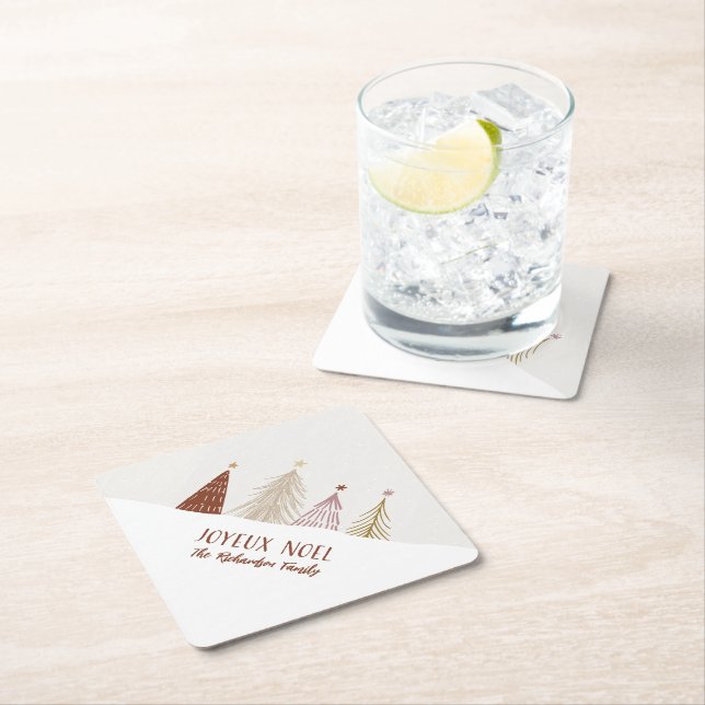 Porta-copo De Papel Festa de Natal Festiva Joyeux Noel Party Chic (Insitu)