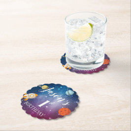 Porta-copo De Papel Festa de primeiro aniversario de Garotos da Galaxy