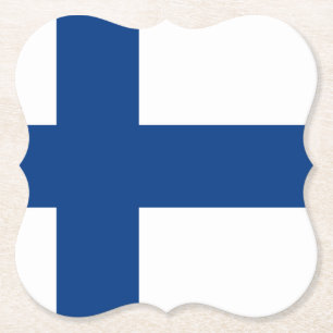 Porta-copo De Papel Finlândia (finlandês) Flag