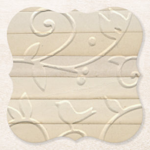 Porta-copo De Papel Fitas De Papel Vintage Emboscada