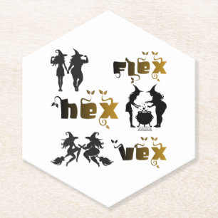 Porta-copo De Papel Flex. Hex. Vex. Bruxas Corporalmente Positivas e D
