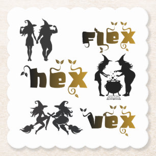Porta-copo De Papel Flex. Hex. Vex. Bruxas Corporalmente Positivas e D