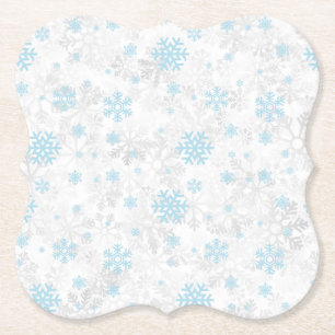 Porta-copo De Papel Flocos de neve Natal/inverno