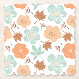 Porta-copo De Papel Flores de queda