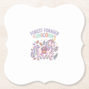 Porta-copo De Papel Floresta de Unicórnio Forrageador Unicórnio Design