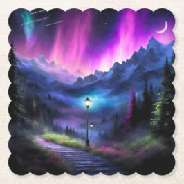 Porta-copo De Papel Floresta Encantada